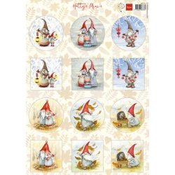 Marianne Design: "Hetty's Mini's - Gnomes"