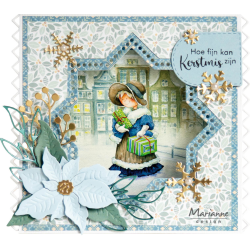Marianne Design: "Hetty's Winter Snoesjes - City"