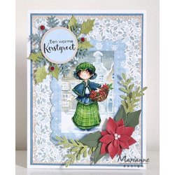 Marianne Design: "Hetty's Winter Snoesjes - City"
