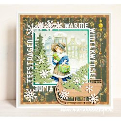 Marianne Design: "Hetty's Winter Snoesjes - City"