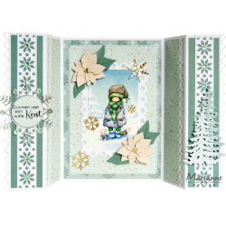Marianne Design: "Hetty's Winter Snoesjes - Forest"