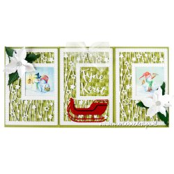 Marianne Design: "Hetty's Minis - Snowmen &amp; Santa"