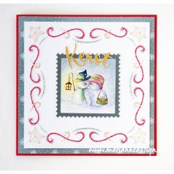 Marianne Design: "Hetty's Minis - Snowmen &amp; Santa"