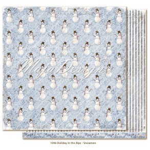 Maja Design: Holiday in the Alps - Snowmen