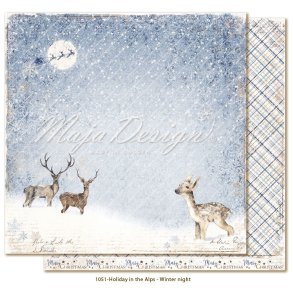Maja Design: Holiday in the Alps - Winter Night
