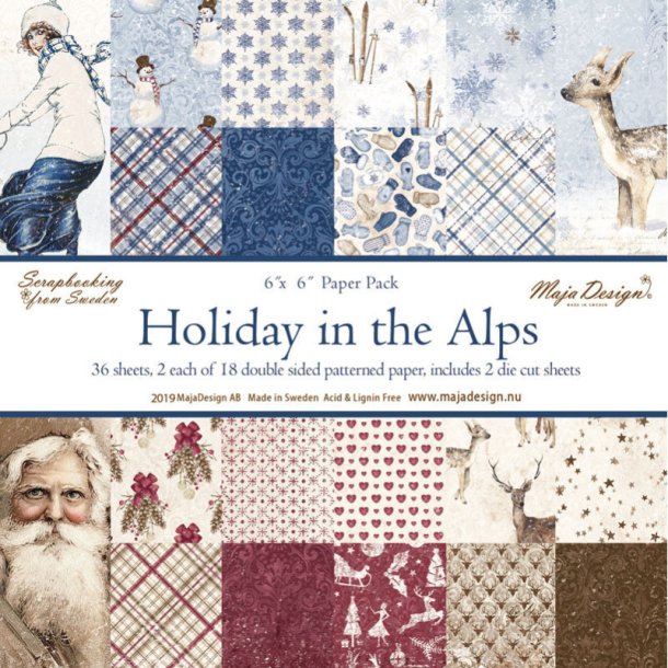 Maja Design: Holidays in the Alps - Paper Pack 6"x6"