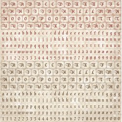 Maja Design: Its Christmas Time - Cut out Letters