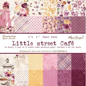 Maja Design: Little Street Caf - Paper Pack 6