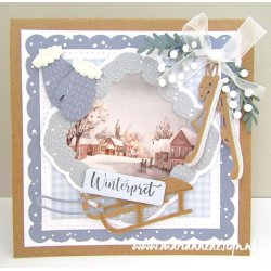 Marianne Design: "Mattie's Mooiste - Ice Skating"
