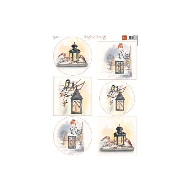 Marianne Design: "Mattie's Mooiste - Winter Lanterns"