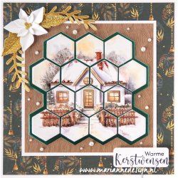 Marianne Design: "Mattie's Mooiste - Winter Cottages"