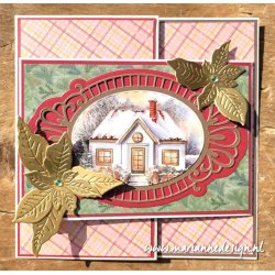 Marianne Design: "Mattie's Mooiste - Winter Cottages"