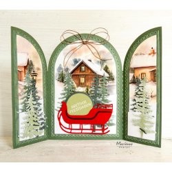 Marianne Design: "Mattie's Mooiste - Winter Cottages"