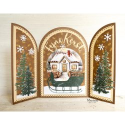 Marianne Design: "Mattie's Mooiste - Winter Cottages"