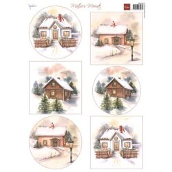 Marianne Design: "Mattie's Mooiste - Winter Cottages"