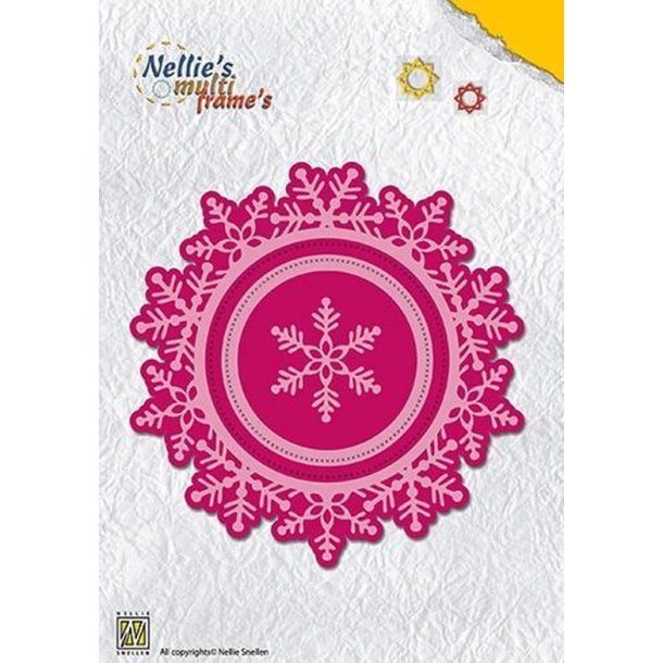 Nellie Snellen Dies "Christmas Wreath - Snowflake"  