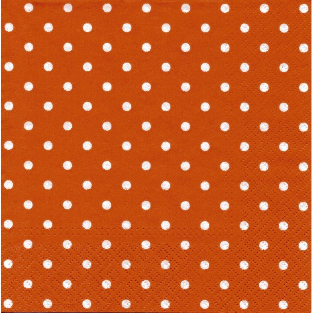 Paw: "Dots" - terracotta