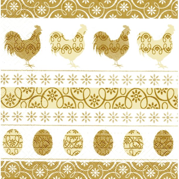 Paw: "Easter Chickens" - light yellow