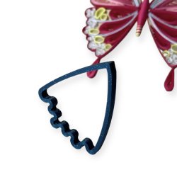 Quilling Sommerfugl Module Tool nederste vinge, small 