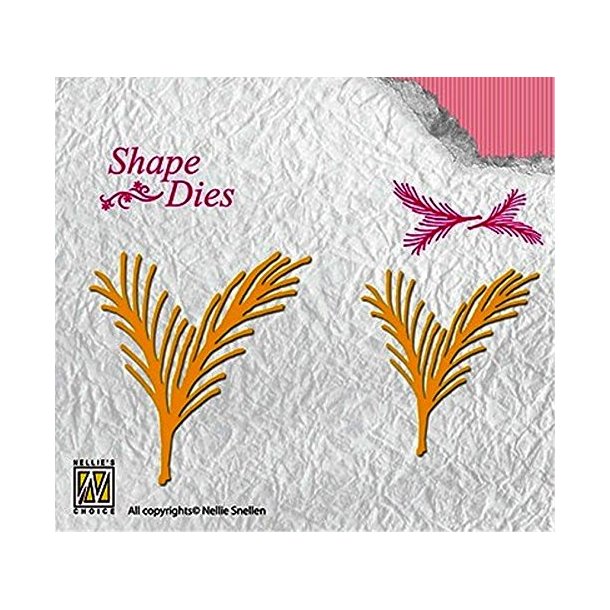 Nellie Snellen Dies "Conifer Branches"  