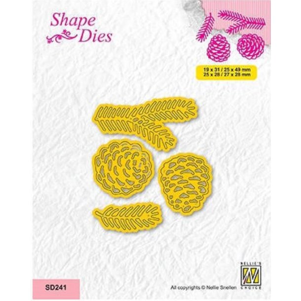 Nellie Snellen Dies "Pine Cones"  