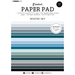 Studio Light - Unicolor Paper Pad: "Winter Sky"