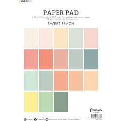 Studio Light - Unicolor Paper Pad: "Sweet Peach"