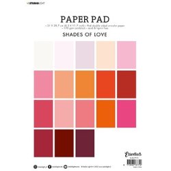 Studio Light - Unicolor Paper Pad: "Shades of Love"