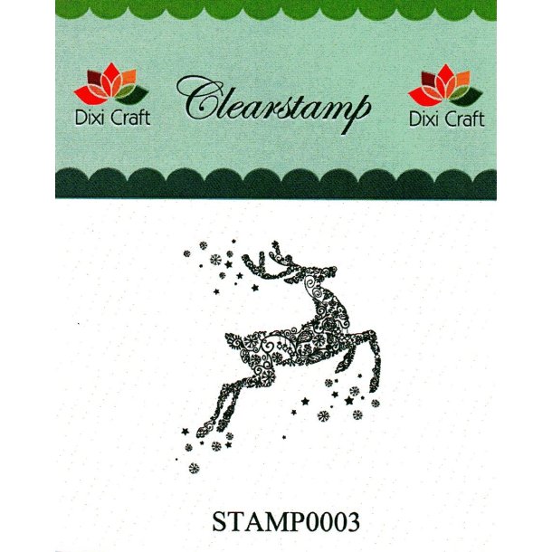 Dixi Craft Stempel "Rensdyr"