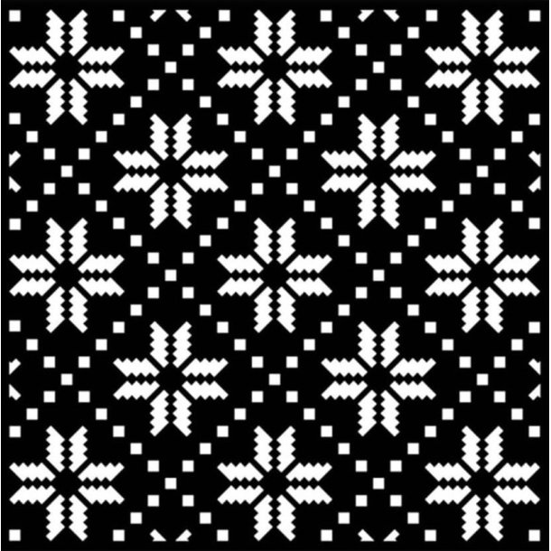 Creative Expressions stencil: "Nordic Christmas"  