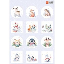 Marianne Design: "Minis - Merry Animals"