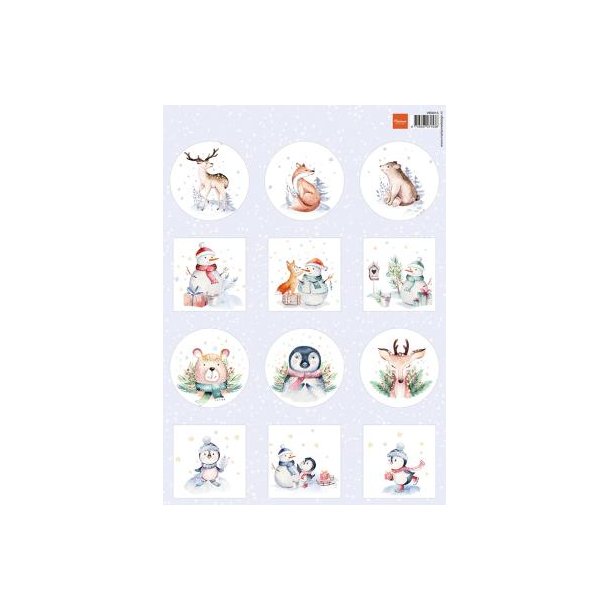 Marianne Design: "Minis - Merry Animals"