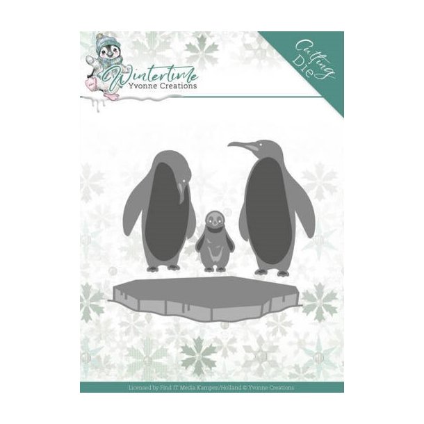 Yvonne Creations Dies "Penguins on Ice"  
