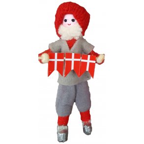 Anne Beate Design: Nissemand med flagdekoration 2018