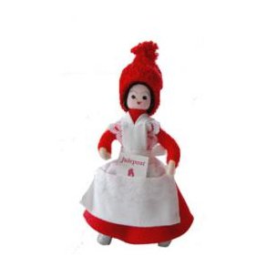 Anne Beate Design: Nissekone med julepost 1997