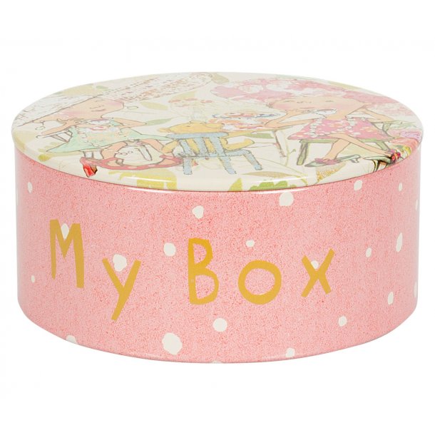 Maileg: My box i metal - pink