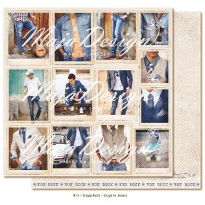 Maja Design: Denim & Friends - Snapshots, Guys in Jeans