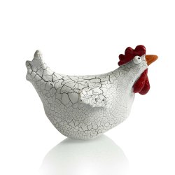 Nsgrnsgrden: Hnen Doris 7 cm - hvid