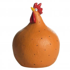 N��sgr�nsg�rden: Prikket h�ne 13 cm - orange