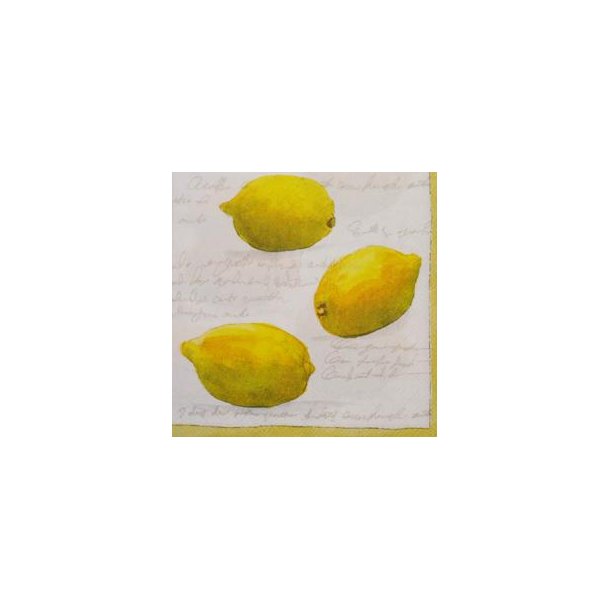 IHR: "Lemon Sorbet" white - frokostserviet