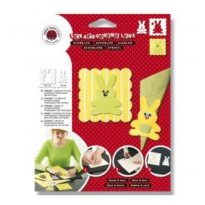 Karen Marie Klip: Skabelon - Hare, Card-making system