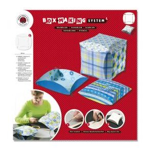 Karen Marie Klip: Skabelon - Stor kvadrat, Box-making system