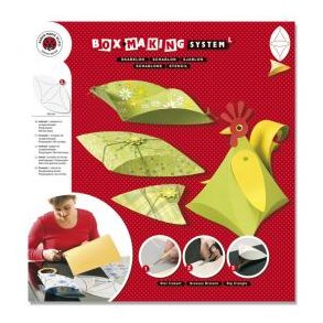 Karen Marie Klip: Skabelon - Stor trekant, Box-making system