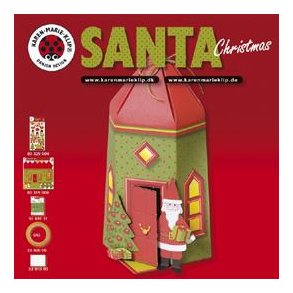 Karen Marie Klip: Gratis folder - Santa Christmas