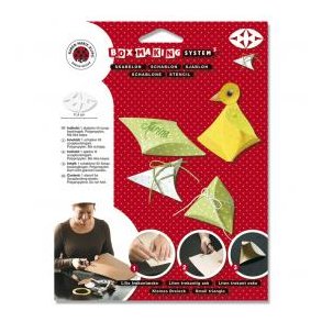 Karen Marie Klip: Skabelon - Lille trekant, Box-making system