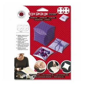 Karen Marie Klip: Skabelon - Lille kvadrat, Box-making system