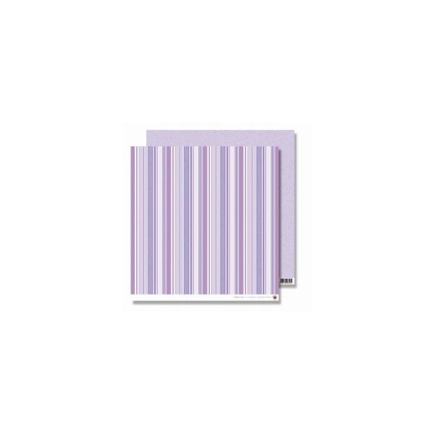 Karen Marie Klip: Scrapbookingark - Stripes Lilac