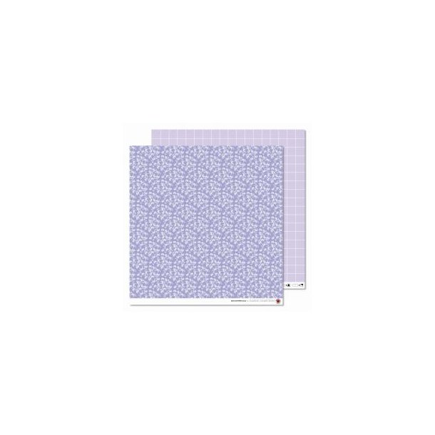 Karen Marie Klip: Scrapbookingark - Leef Pattern Lilac
