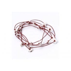 Pia Daa Design: Halsk&aelig;de 160 cm, blomster