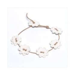 Pia Daa Design: Armb&aring;nd, store blomster